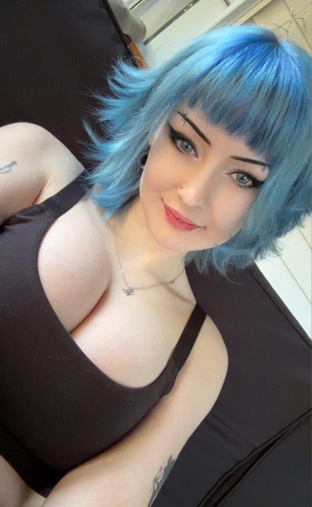 Photo of Blue #1 big titty goth gf on OF, creator on OnlyFans with exclusive content